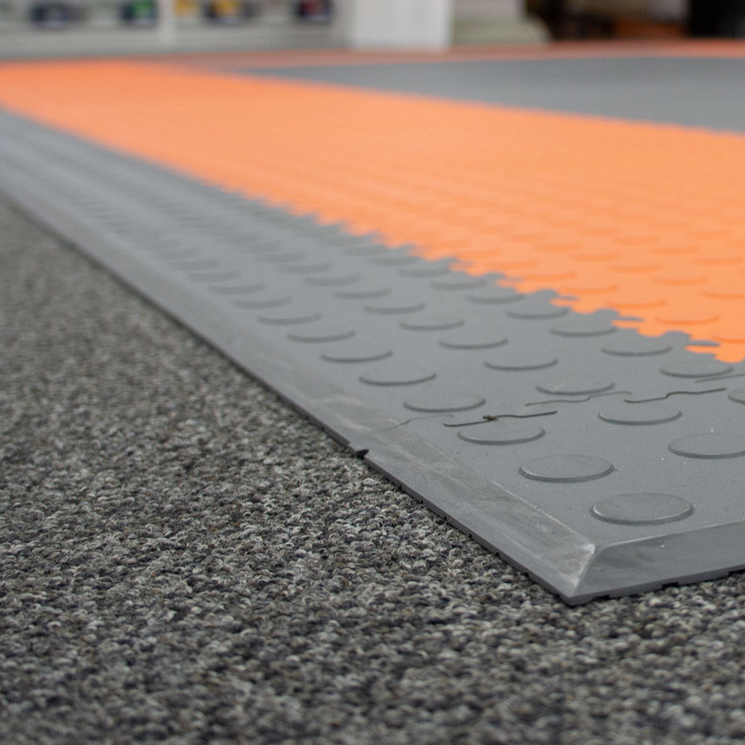 Industrial floor ramps