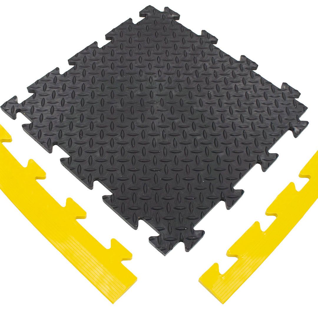 MotoMat Diamond Plate Tile