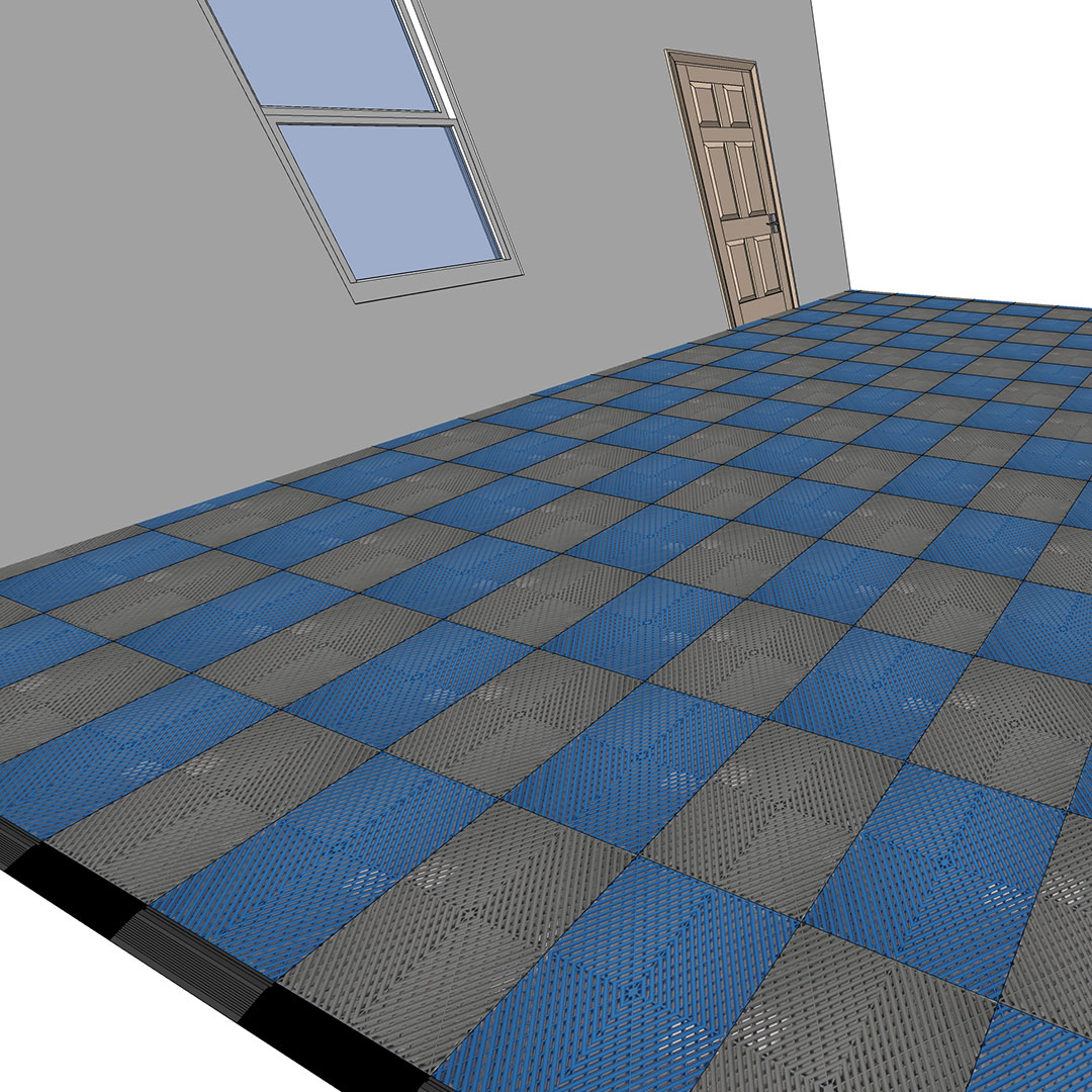 How to install MotoVent Floor Tiles and ramps Stage 5 finished flooring
