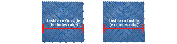 MotoVent interlocking Tiles Blue Colours