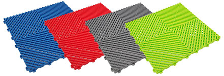 New MotoVent interlocking Tiles Electric Blue, Red, Silver, Lime green and more to choose from