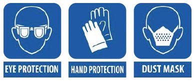 Personal protection icon images