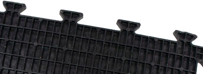 Interlocking Tile 12mm Thick Tiles + another 2mm for the thread pattern