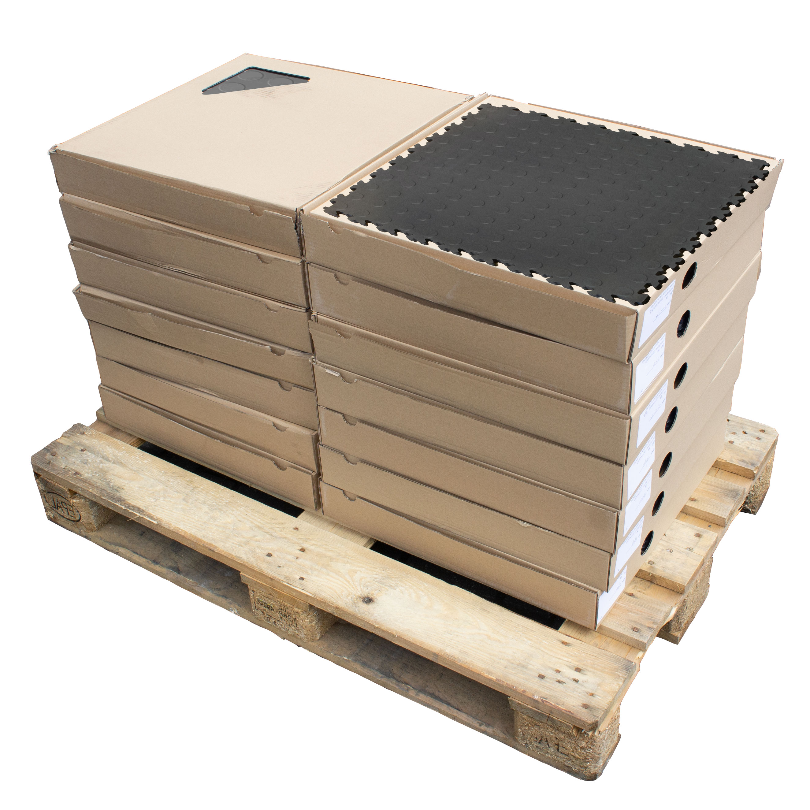 Motolock Mid Grey Recycled Cointop Interlocking Tile