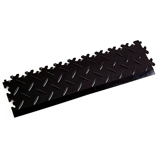 Motolock Black Diamond Plate Interlocking Ramp