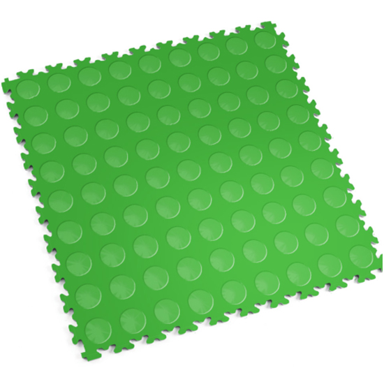 Motolock Light Green Cointop Interlocking Tile