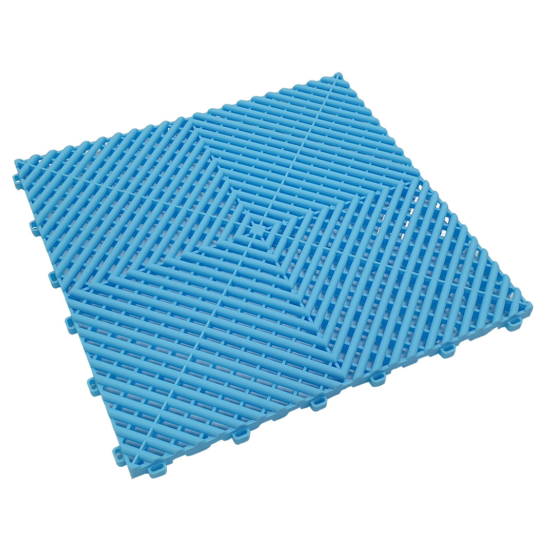 MotoVent Aqua Blue Interlocking Tile