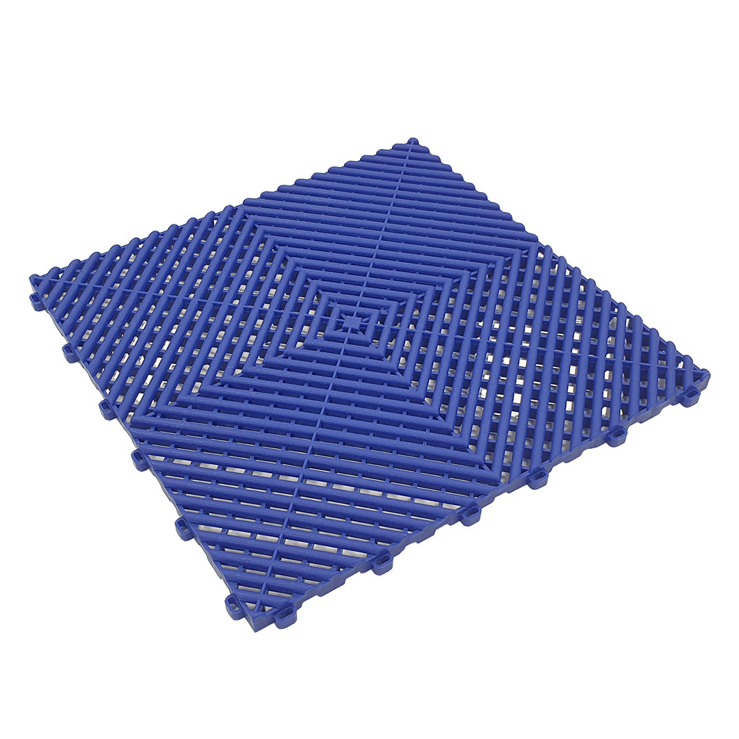 MotoVent Dark Blue Interlocking Tile