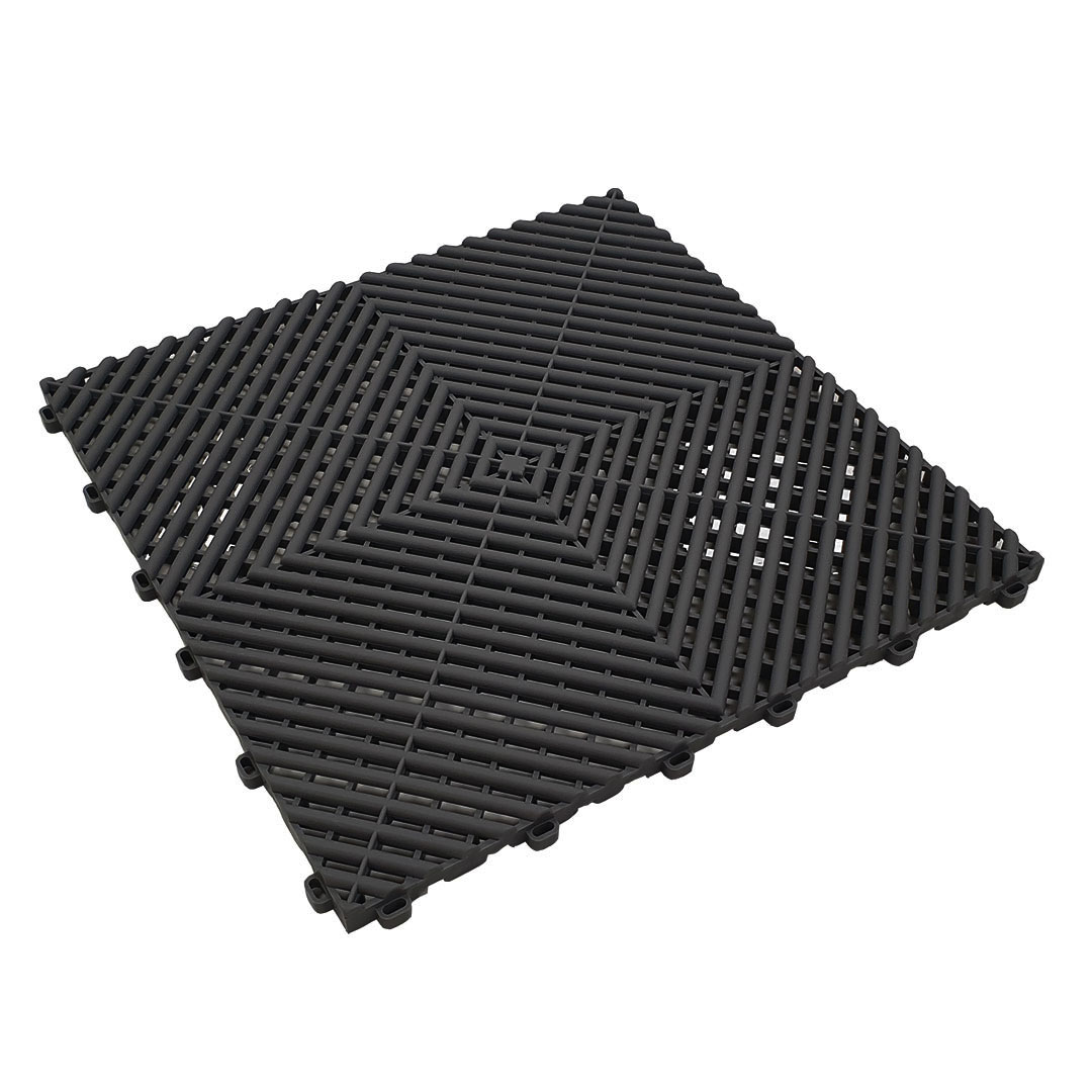 MotoVent Dark Grey Interlocking Tile