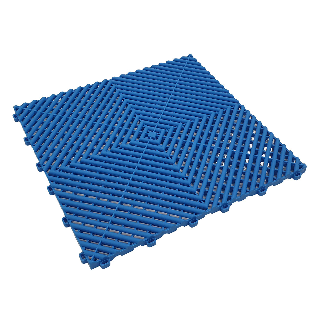 MotoVent Electric Blue Interlocking Tile