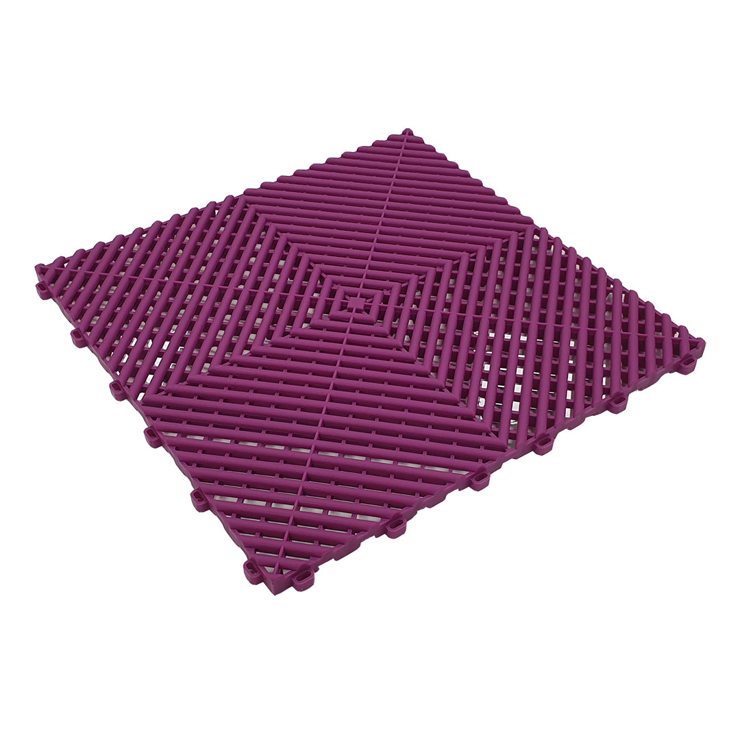 MotoVent Purple Interlocking Tile