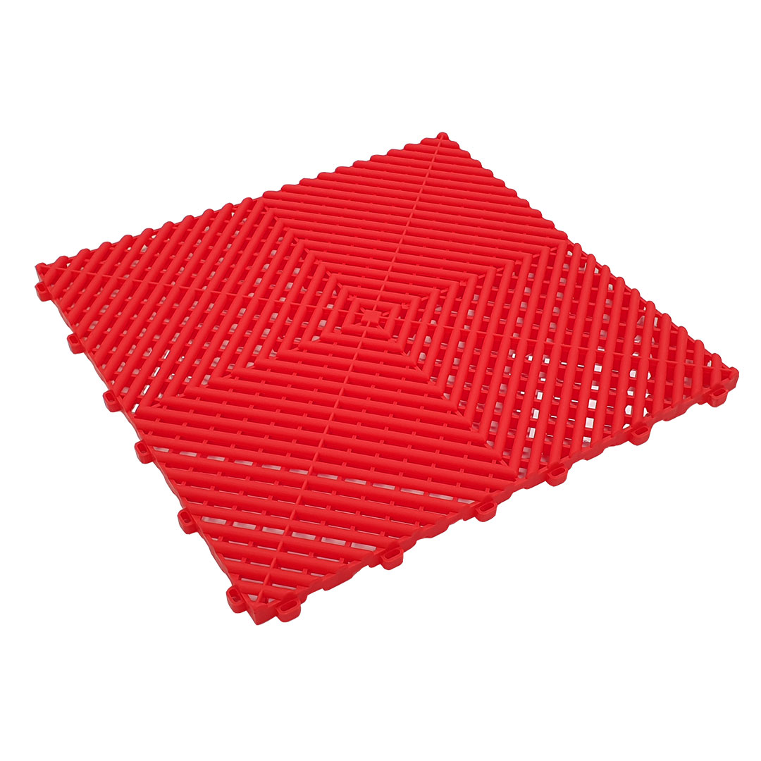 MotoVent Red Interlocking Tile